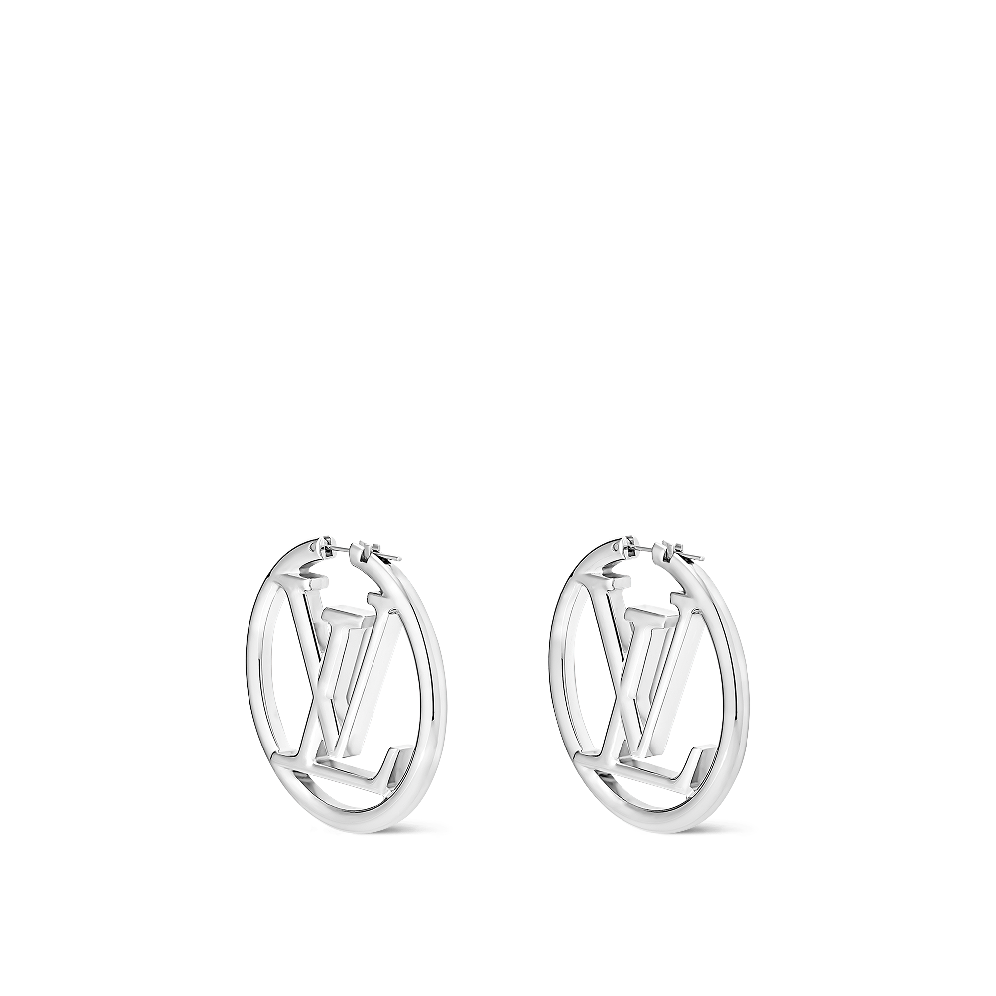 Lv hoop discount earrings small